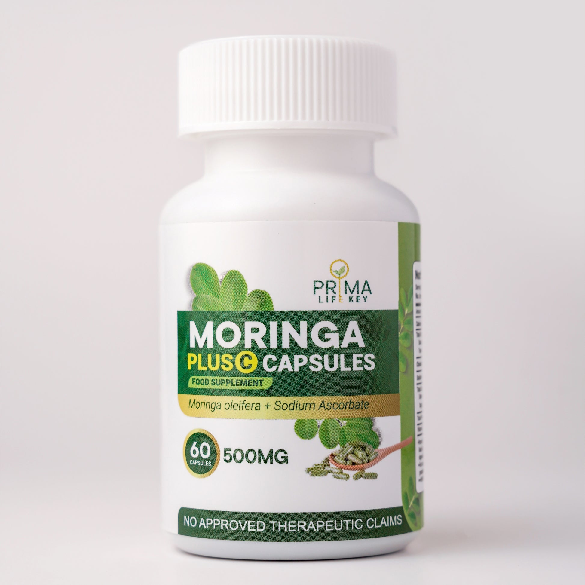 Moringa with sodium ascorbate - Moringa Plus C 20% OFF Malungay capsules anti stress hero shot